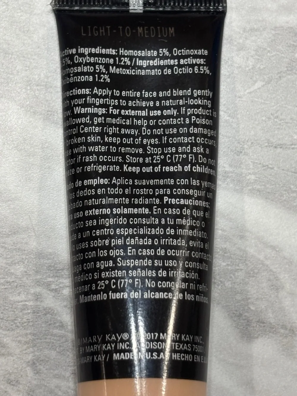 Mary Kay Light to Medium CC Cream - Picture 6 of 6